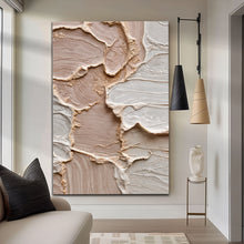Load image into Gallery viewer, Ivory Minimalist Abstract Wall Art