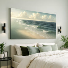 Load image into Gallery viewer, Beach Shoreline Coastal Wall Art VI