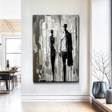 Load image into Gallery viewer, Beige &amp; Black Minimalist Wall Art