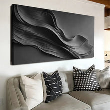 Load image into Gallery viewer, Black Minimalist Wall Art