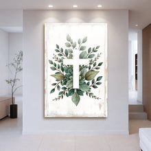 Load image into Gallery viewer, Minimalist Cross Faith Wall Art II