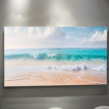 Load image into Gallery viewer, Serene Ocean Wave Coastal Wall Art XII