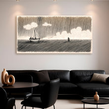 Load image into Gallery viewer, Jesus Walking On Water Faith Wall Art V