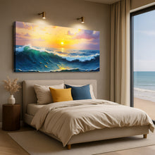 Load image into Gallery viewer, Waterscape Abstract Wall Art XII