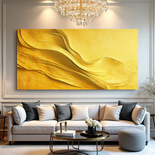 Load image into Gallery viewer, Gold Minimalist Wall Art