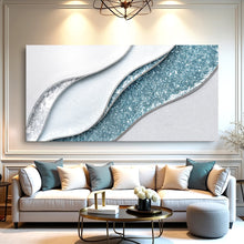 Load image into Gallery viewer, Lighter Waves Wall Art
