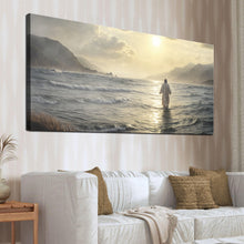 Load image into Gallery viewer, Walking on Water - Faith Wall Art IX