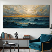 Load image into Gallery viewer, Waterscape Abstract Wall Art XI