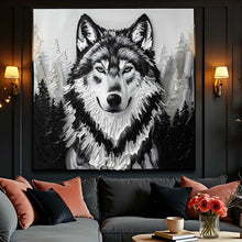 Load image into Gallery viewer, 3D Wolf Wall Art IV