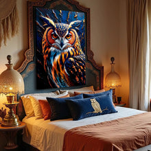 Load image into Gallery viewer, Abstract Owl Wall Art