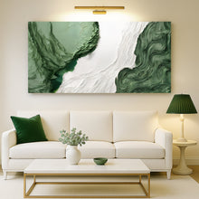 Load image into Gallery viewer, Green Rivers Abstract Wall Art V