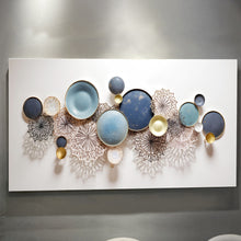 Load image into Gallery viewer, Lotus Leaf Abstract Wall Art III