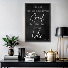 Load image into Gallery viewer, 1 John 4:10 Faith Sign V