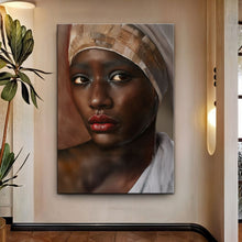 Load image into Gallery viewer, African Woman Painting Wall Art
