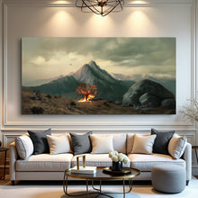 Load image into Gallery viewer, Burning Bush - Faith Wall Art IV