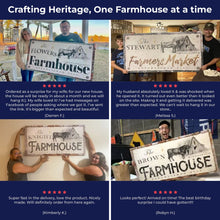 Load image into Gallery viewer, Rustic Farmhouse Sign