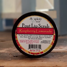 Load image into Gallery viewer, Raspberry Lemonade Pout Lip Scrub - Seasonal