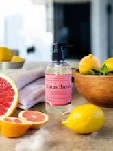 Load image into Gallery viewer, Citrus Breeze Liquid Hand Soap, 100% Natural