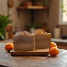 Load image into Gallery viewer, Orange Creamsicle Soap Bar - Ultra-Creamy &amp; Moisturizing (Seasonal)