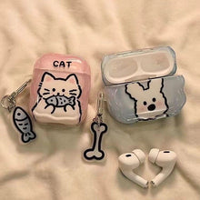 Load image into Gallery viewer, Cute Pet Graffiti Series AirPods Case (Cat Style &amp; Dog Style)