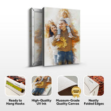 Load image into Gallery viewer, Custom Family Watercolor Portrait