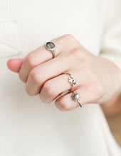 Load image into Gallery viewer, Silver Wrapped Cross Ring