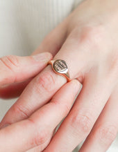 Load image into Gallery viewer, Rose Gold Faith Over Fear Ring