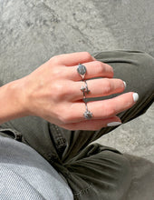 Load image into Gallery viewer, Silver Faith Over Fear Ring