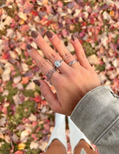 Load image into Gallery viewer, Silver Highs and Lows Statement Ring