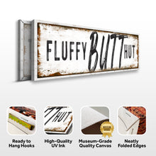 Load image into Gallery viewer, Fluffy Butt Hut Chicken Coop Sign