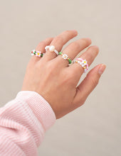 Load image into Gallery viewer, Garden Beaded Ring Set