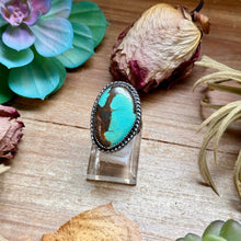 Load image into Gallery viewer, MJ Turquoise Ring – Sterling Silver