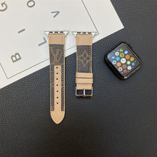 Load image into Gallery viewer, APPLE WATCH STRAP STITCHING MONOGRAM LEATHER