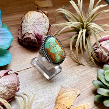Load image into Gallery viewer, MJ Turquoise Ring – Sterling Silver