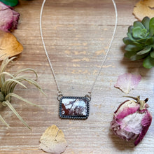 Load image into Gallery viewer, MJ Wild Horse Bar Necklace – Sterling Silver