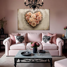 Load image into Gallery viewer, 3D Floral Heart Wall Art III