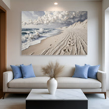 Load image into Gallery viewer, Footprints in the Sand Wall Art