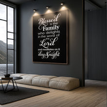 Load image into Gallery viewer, Blessed Is The Family Faith Sign II