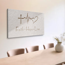 Load image into Gallery viewer, Faith, Hope, Love Faith Wall Art IV