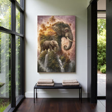 Load image into Gallery viewer, Elephant Jungle Majesty Wall Art