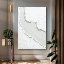 Load image into Gallery viewer, Abstract Minimalist Wave Wall Art