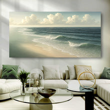 Load image into Gallery viewer, Beach Shoreline Coastal Wall Art VI