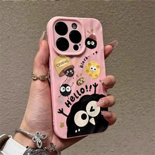 Load image into Gallery viewer, Cute Black Coal Ball Character Phone Case Series