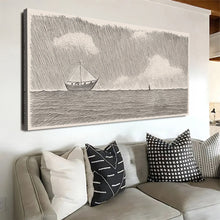 Load image into Gallery viewer, Jesus Walking On Water Faith Wall Art II