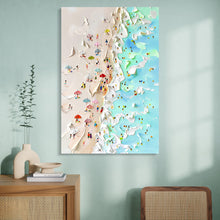 Load image into Gallery viewer, Beachfront Painting Coastal Wall Art