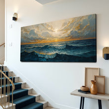 Load image into Gallery viewer, Waterscape Abstract Wall Art XI