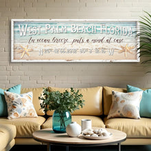 Load image into Gallery viewer, Personalized Beach House Coastal Sign
