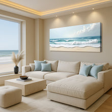 Load image into Gallery viewer, Serene Ocean Wave Coastal Wall Art XIV