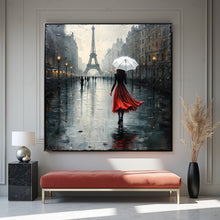 Load image into Gallery viewer, Paris Stroll Painting Wall Art