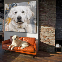 Load image into Gallery viewer, Customized Pet Portrait Abstract Wall Art